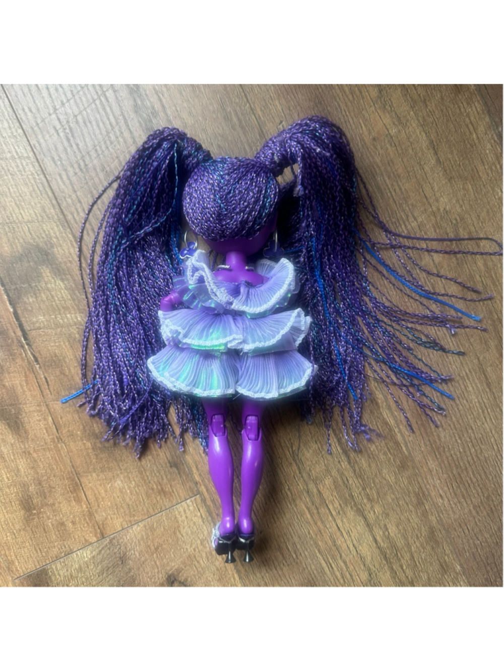 Shadow High Monique Verbena Doll Purple Braids Rainbow High MGA Fashion Doll - Picture 8 of 8